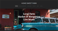 Desktop Screenshot of homesweetfarm.com