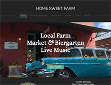 Tablet Screenshot of homesweetfarm.com